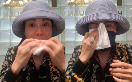 Việt Hương bức xúc, bật khóc: "Không hiểu sao tôi quỳ lạy cũng bị chửi"