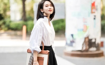 Street style Châu Á: Loạt quý cô diện đồ đơn giản nhưng nhìn vẫn đẹp không rời mắt