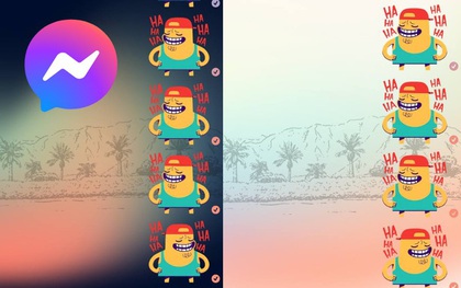 Messenger cập nhật theme cực xinh mừng lễ hội Coachella, ai không đi được thì ở nhà "chit chat" cho có không khí!