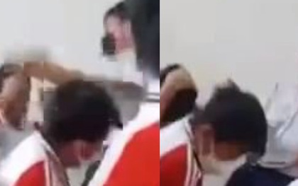 Xôn xao clip thầy giáo đánh, tát liên tục vào đầu, mặt của học sinh ở Tây Ninh