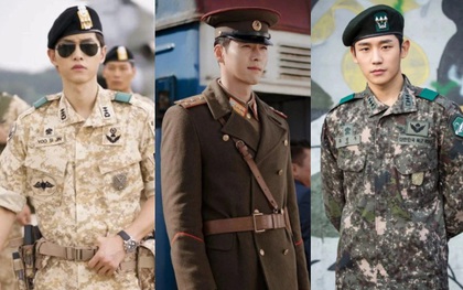 4 mỹ nam Hàn đẹp "rụng rời" trong trang phục quân nhân: Hyun Bin và Song Joong Ki ai hơn ai?