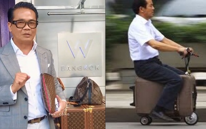 Cần gì Louis Vuitton đắt đỏ, Thái Công muốn sướng thì tậu vali "biết đi" này: Khỏi cần tự xách, thậm chí còn "cưỡi" được như cân đẩu vân