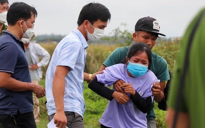 Thi thể đàn ông bị trói nổi trên sông: Con gái gào khóc gọi "cha ơi" ở hiện trường