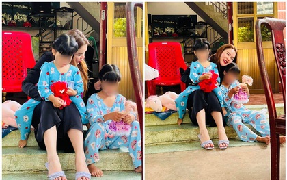 Hai bé gái đói lả bên thi thể cha mẹ được Hoa hậu nhận nuôi, lo ăn học đến trưởng thành