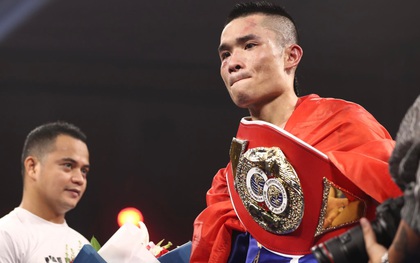 Đinh Hồng Quân thắng đẹp đối thủ Philippines, giành về đai IBF lịch sử cho boxing Việt