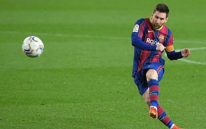 Messi xác lập kỷ lục chưa từng có trong sự nghiệp
