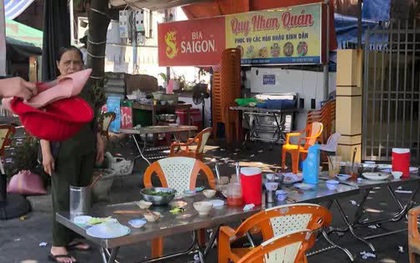 CLIP: Phản ánh quán "tính gian" 20 lát bánh xèo, thực khách bị đánh tét đầu