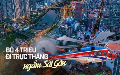 Bỏ 4 triệu đi trực thăng 540 tỷ để ngắm nhìn TP.HCM từ trên cao trong 20 phút - tour trải nghiệm hot nhất dịp lễ này liệu sẽ như thế nào?