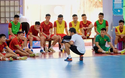 Futsal nam Việt Nam quyết tâm giành HCV ở SEA Games 31