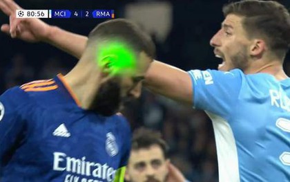 Benzema bị fan Man City chơi xấu trước pha đá pen táo bạo