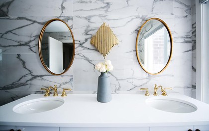 Lắp gương trong phòng tắm: Cũng cần nghệ thuật!