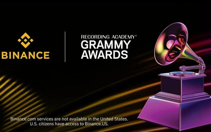 Binance sẽ “chống lưng” cho giải thưởng âm nhạc lớn nhất thế giới GRAMMY