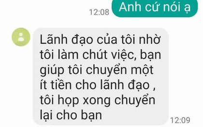 Hàng loạt nhà báo bất ngờ nhận được tin nhắn xưng là Bí thư thành ủy Hải Phòng vay tiền