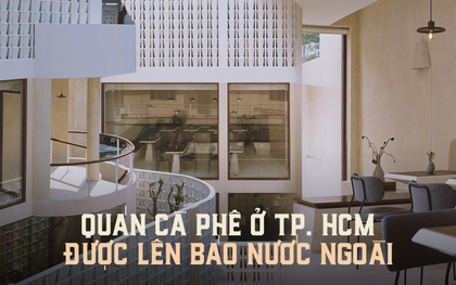 Báo nước ngoài vinh danh một quán cà phê tối giản tại TP.HCM, đươc lọt luôn top 100 quán cà phê đẹp trên thế giới