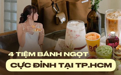 Muốn ăn ngon lại còn có ảnh xinh nức nở trên newsfeed thì ghé ngay 4 tiệm bánh ngọt cực đỉnh này tại TP.HCM