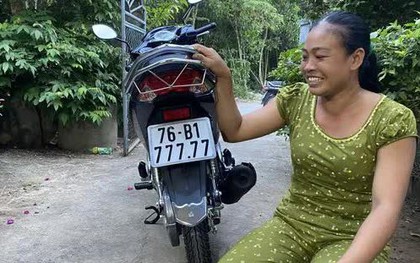 Chiếc xe máy được trả giá 200 triệu đồng vì mang biển số ngũ quý 7