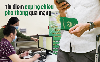 Người dân đã có thể làm hộ chiếu online ngay tại nhà