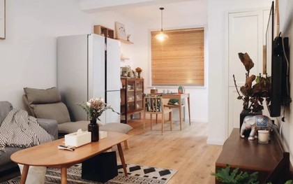 Căn hộ 70m² được đôi vợ chồng trẻ cải tạo lại theo phong cách Nhật