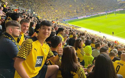 Cầu thủ phủi Việt Nam ghi bàn tại Signal Iduna Park