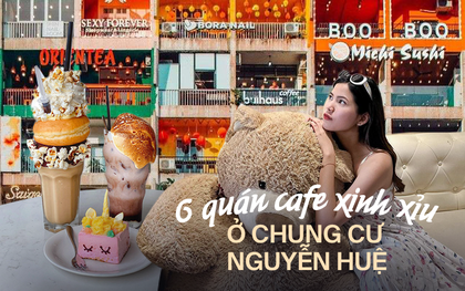 “Update” liền 6 quán cafe không gian siêu xinh, menu đủ bánh đủ nước tha hồ quẹo lựa ở chung cư Nguyễn Huệ để rủ đám bạn ghé qua