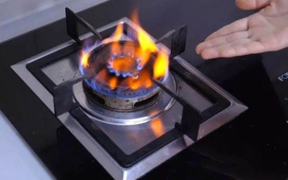 Cần làm gì nếu ngọn lửa của bếp gas chuyển sang màu đỏ?