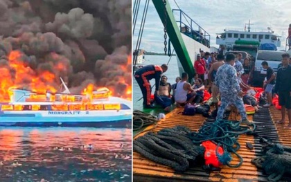 Cháy tàu chở khách tại Philippines, ít nhất 7 người tử vong