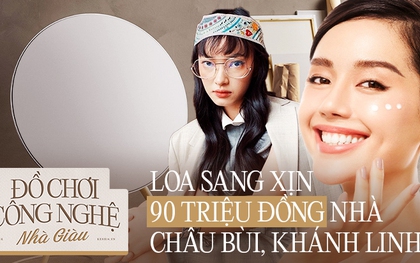 Chiếc loa 90 triệu đồng với thiết kế độc lạ có gì hot mà Châu Bùi, Khánh Linh đều mê mẩn?