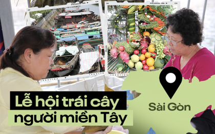 Tuần lễ trái cây của người miền Tây bày bán trên hàng trăm chiếc thuyền, đủ loại hoa quả đặc sản lần đầu người Sài Gòn trải nghiệm