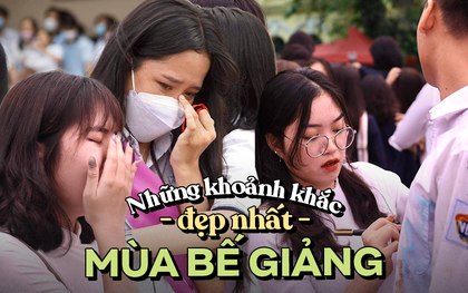 Những khoảnh khắc đẹp nhất mùa bế giảng 2022: Gửi năm tháng thanh xuân sẽ không bao giờ quay lại