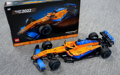 Lần đầu chơi LEGO 1432 mảnh: Mất 10 tiếng mới ghép xong, thành hình xe đua F1 McLaren chân thật từng chi tiết