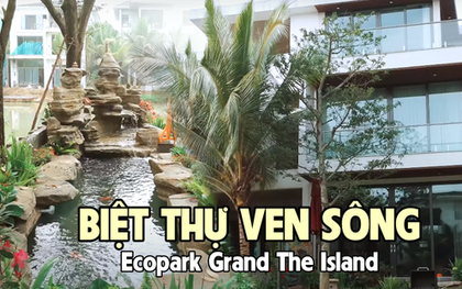 Căn biệt thự "nghèo nhất khu nhà giàu" Ecopark Grand The Island: Tối giản nhưng không hề đơn giản, tinh tế trong từng chi tiết