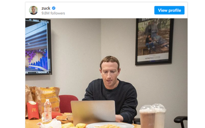 "Chán ghét" Apple, Mark Zuckerberg dùng Photoshop xóa logo Táo Khuyết để dân mạng không biết mình dùng MacBook