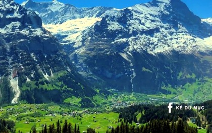 Ghé thăm trị trấn Grindelwald đẹp như tranh vẽ ở Thụy Sĩ