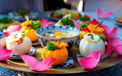 Mãn nhãn với ẩm thực chay xứ Huế