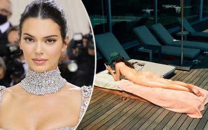 Ảnh khỏa thân của Kendall Jenner gây "bão" mạng