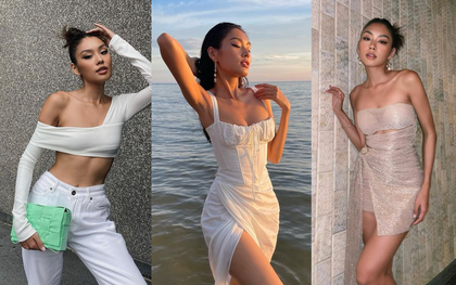 Á hậu Thảo Nhi Lê với gu thời trang hiện đại, quyến rũ