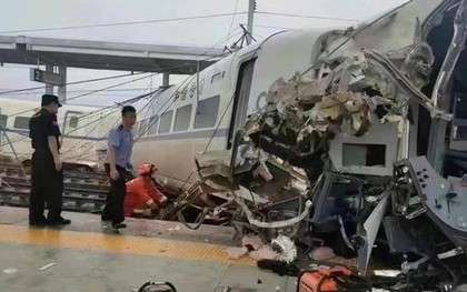 Trung Quốc: Tàu cao tốc gặp nạn nát đầu, lái tàu tử vong tại chỗ
