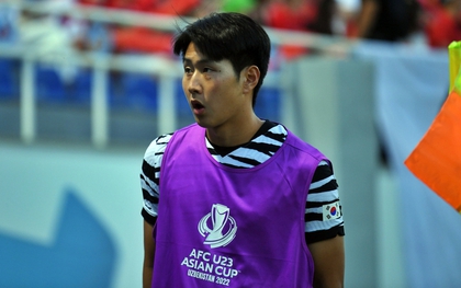 Lee Kang-in sững sờ khi chiêm ngưỡng siêu phẩm của Vũ Tiến Long vào lưới U23 Hàn Quốc