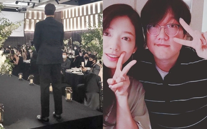 Vừa sinh quý tử đầu lòng tròn 1 tuần, Park Shin Hye đã lộ diện tại đám cưới anh trai