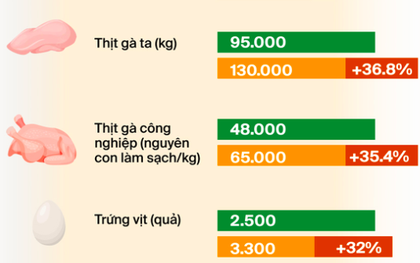 So sánh giá thực phẩm năm 2021 và 2022: Tăng "phi mã" theo giá xăng, người dân trở tay không kịp