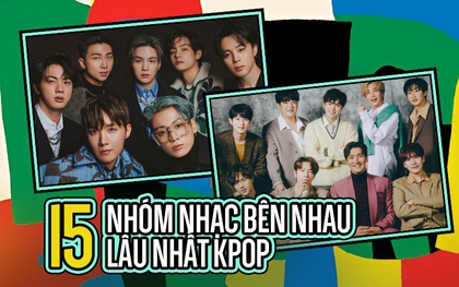 15 nhóm nhạc gắn bó lâu nhất Kpop: BTS ở bên nhau 9 năm, EXO 10 năm vẫn chưa là gì so với các đàn anh này