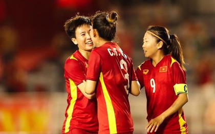 Tuyển nữ Việt Nam vào bán kết Đông Nam Á 2022 với kỷ lục hoàn hảo