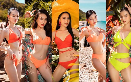 Sắc vóc nóng bỏng của top 5 đề cử Người đẹp biển tại Miss World Vietnam 2022