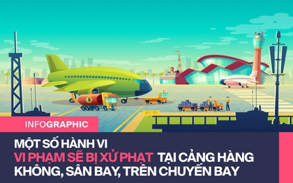 Hành khách có thể bị xử phạt tới 30 triệu đồng nếu vi phạm các hành vi sau đây tại sân bay và trên chuyến bay