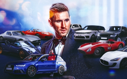 3 cầu thủ sở hữu bộ sưu tập siêu xe xa xỉ nhất thế giới bóng đá