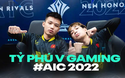 Nếu vô địch AIC 2022, V Gaming sẽ vượt qua Team Flash để trở thành đội tuyển kiếm tiền nhiều nhất Liên Quân Mobile với con số khổng lồ!