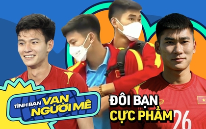 Phan Tuấn Tài - Nhâm Mạnh Dũng: Đều là nam thần làng bóng đá, ăn ý trên sân cỏ - thân thiết ngoài đời