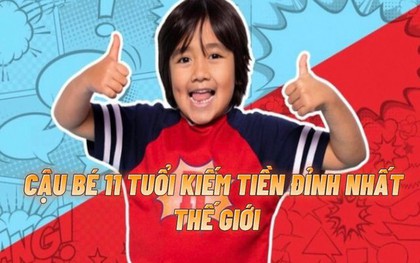 Cậu bé con lai Việt kiếm tiền đỉnh nhất thế giới: Kiếm gần 700 tỷ đồng/ năm nhờ nghề "đập hộp", trở thành triệu phú YouTuber khi chỉ mới 5 tuổi