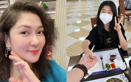 Con gái nhập viện mổ u, Hoa hậu Nguyễn Thị Huyền xót xa và lần đầu tiết lộ chuyện sinh nở vất vả