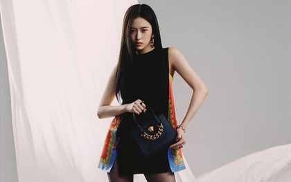 Váy Versace 2.000 USD cháu gái gia tộc Samsung mặc ''cháy hàng''